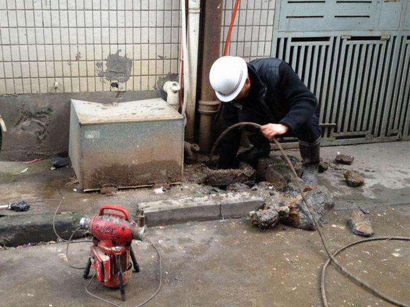 麻山疏通下水道-洗菜池疏通